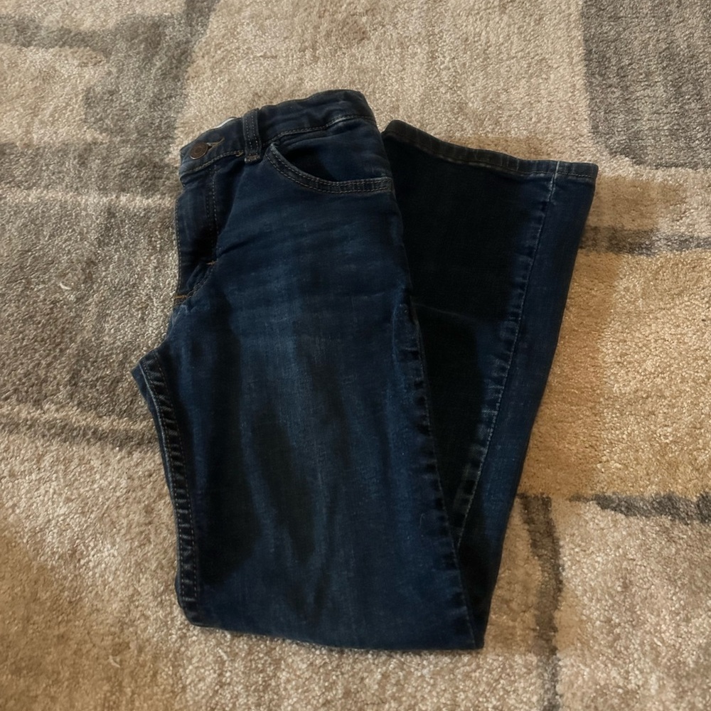 Boys Wrangler Dark Blue Jeans